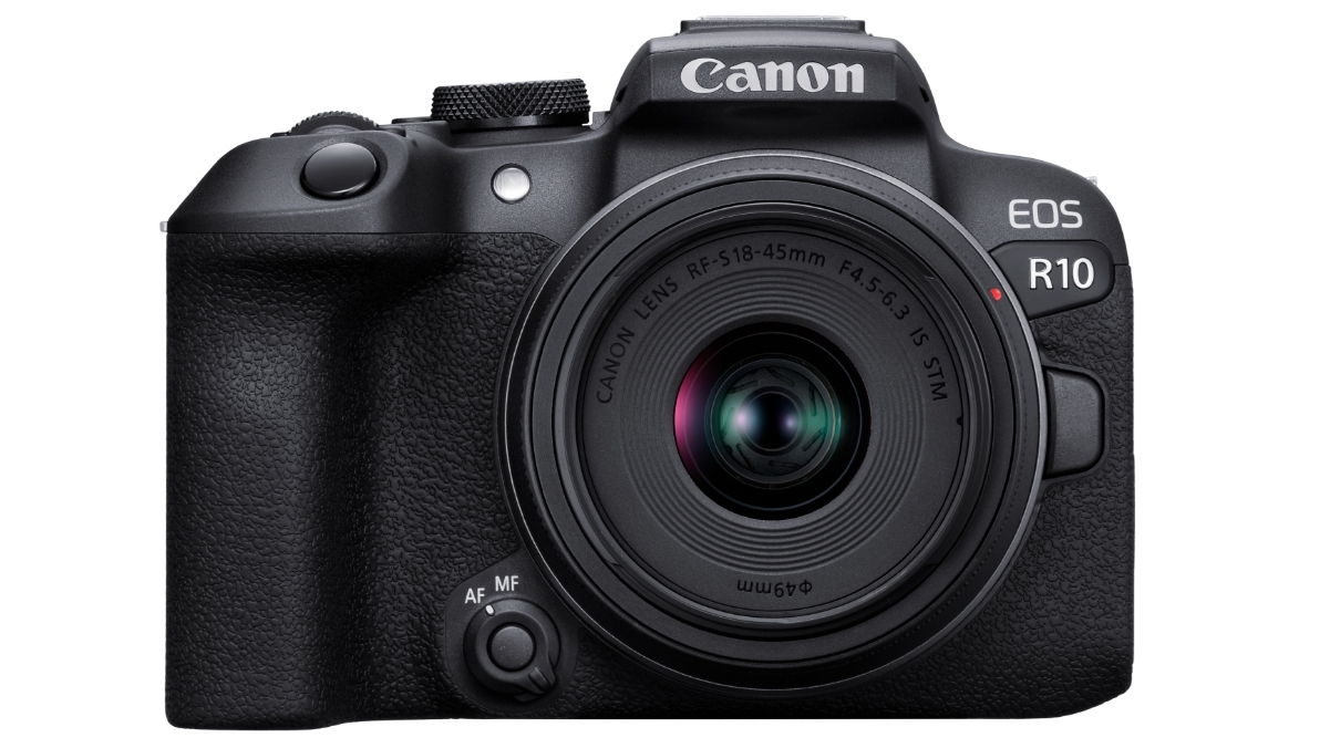 Canon EOS R10 Mirrorless Camera with 18-45mm Lens Kit