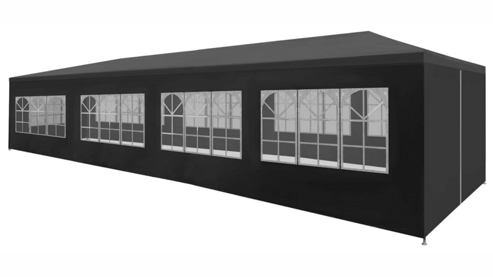 vidaXL 3x12m Party Tent - Anthracite
