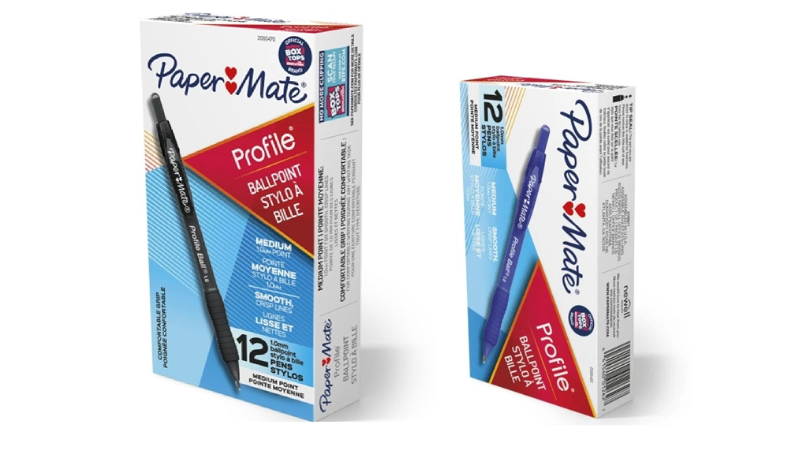 Papermate Pack of 12 Profile Medium Ballpoint Pen