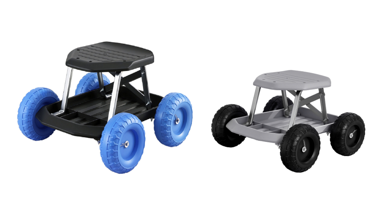 Gardeon Heavy Duty Work Stool Tray Garden Cart