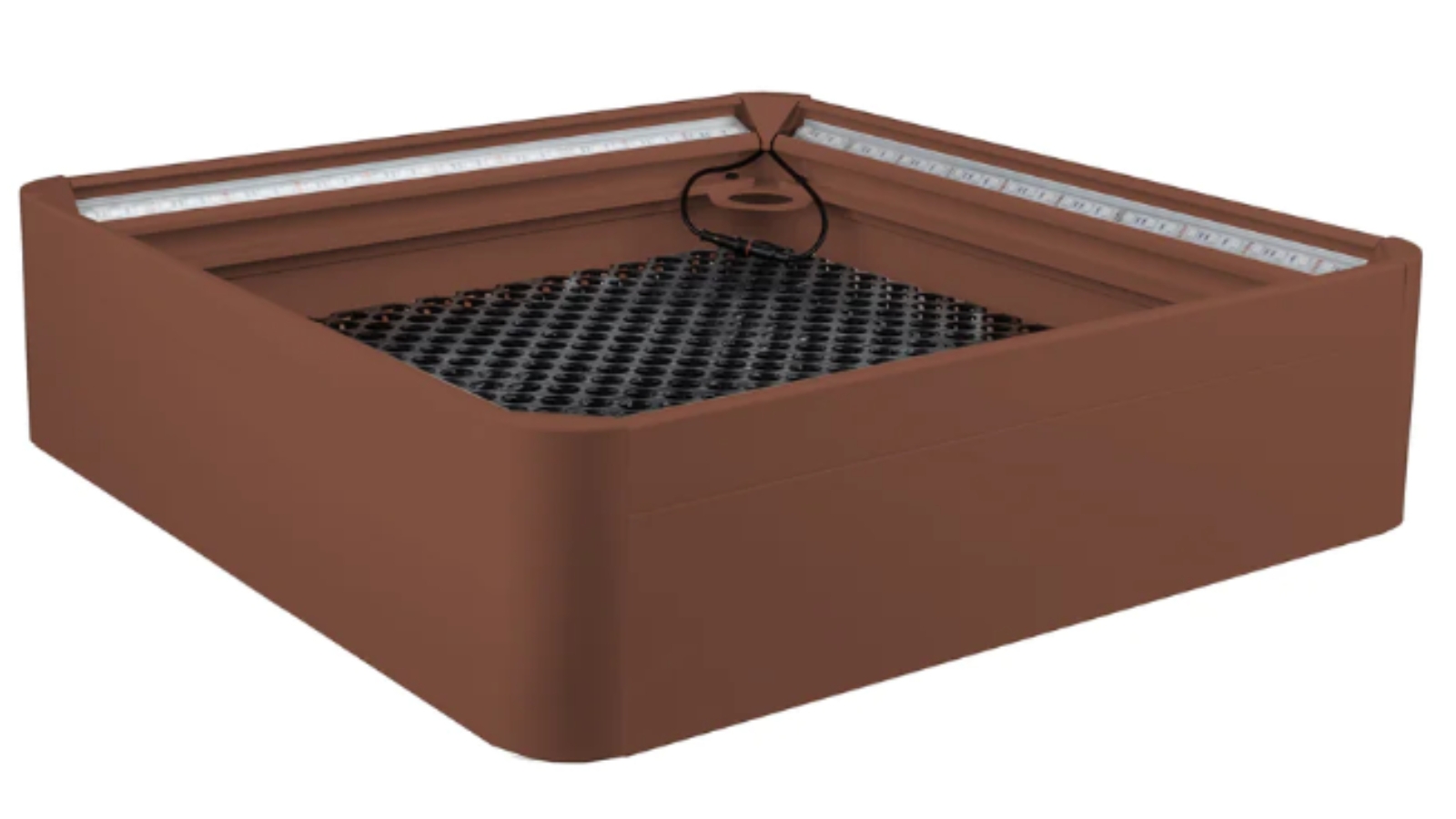 Edglit 500mm Planter Box - Weathered Steel