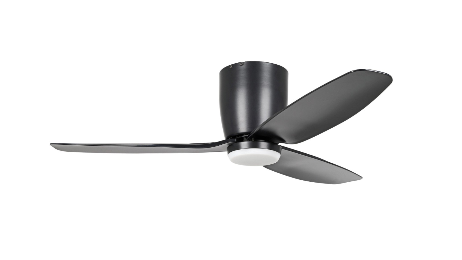 Eglo Tri-Colour Seacliff 15W LED 44 DC Fan - Black