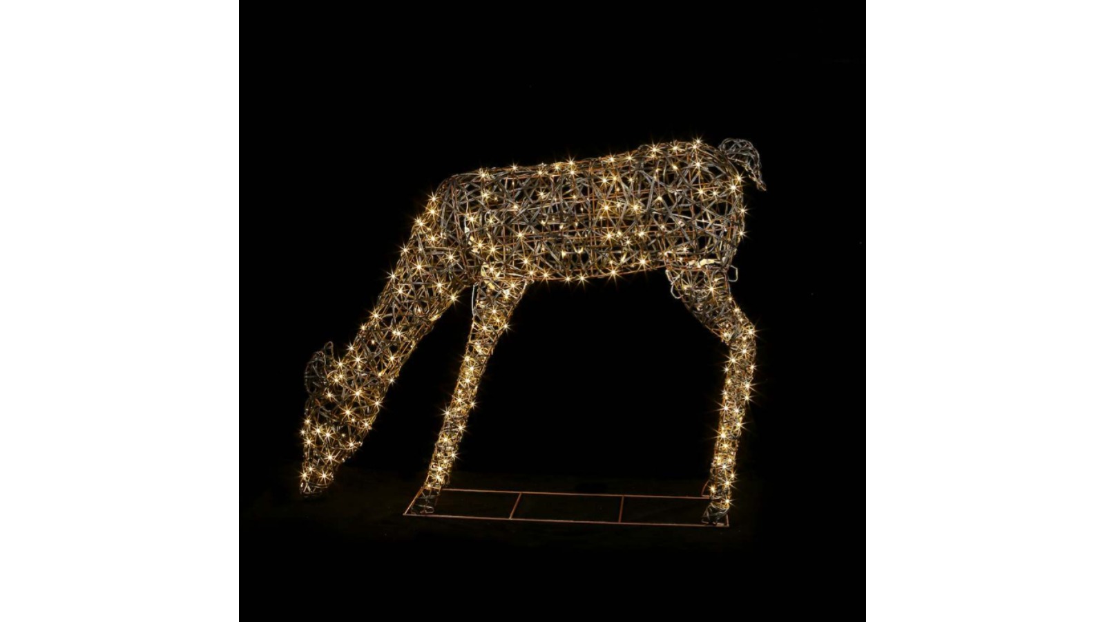 Lexi Lighting Outdoor Light Up Reindeer - 135x110cm