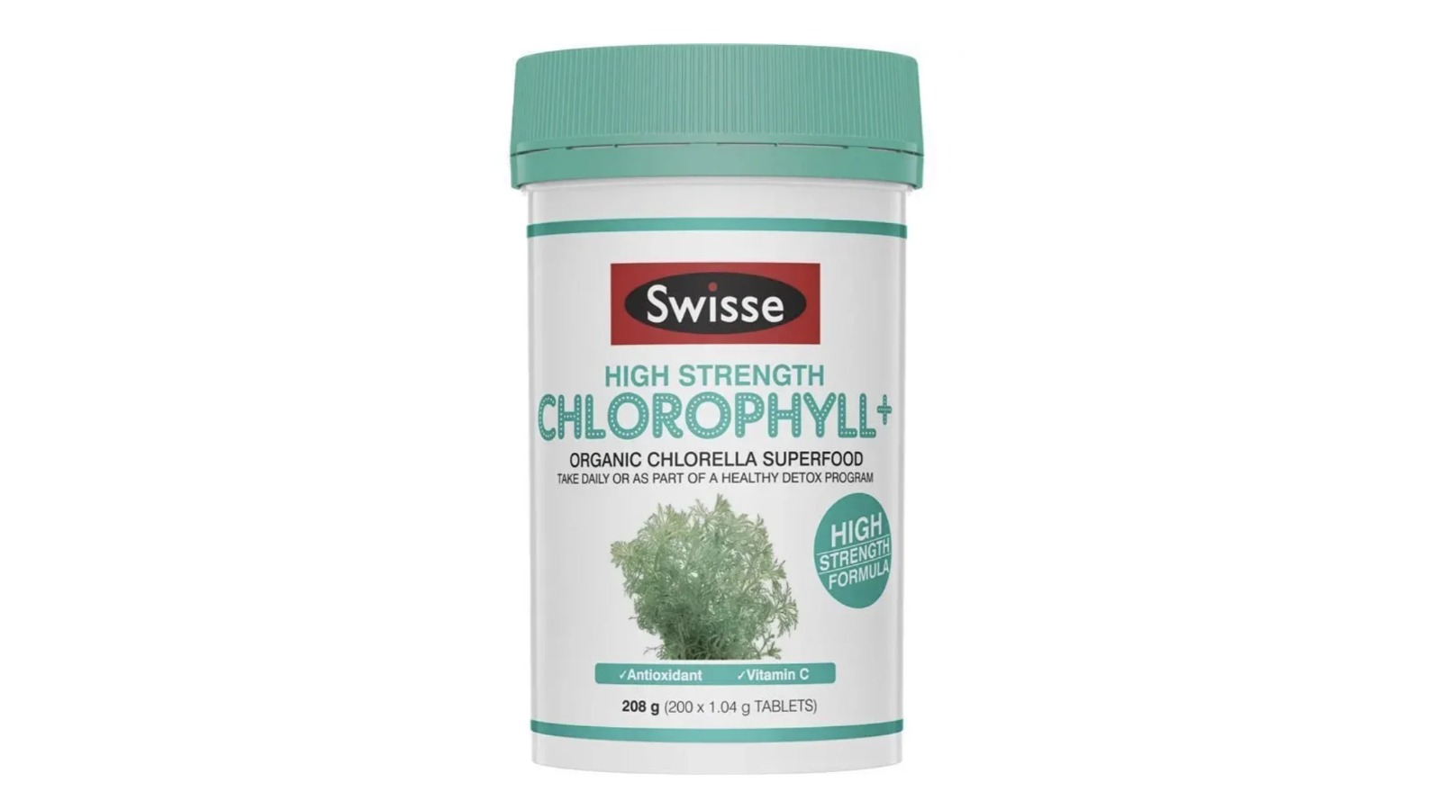 Swisse 1000mg 200 Tablet High Strength Chlorophyll