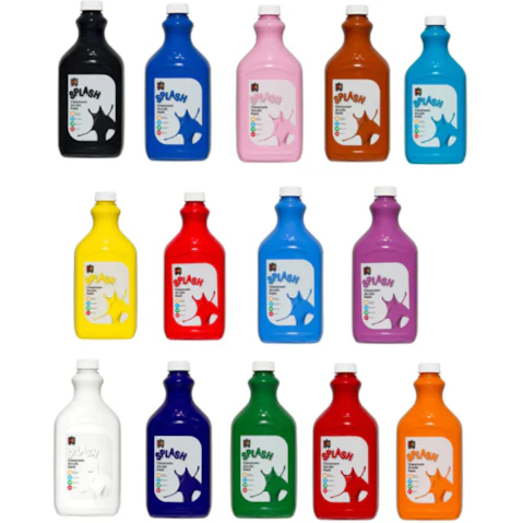 Educational Colours Splash Classroom 2 Litre Acrylic Paint