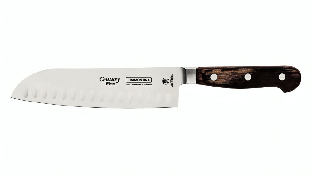 Tramontina Century Wood 7inch Santoku Knife