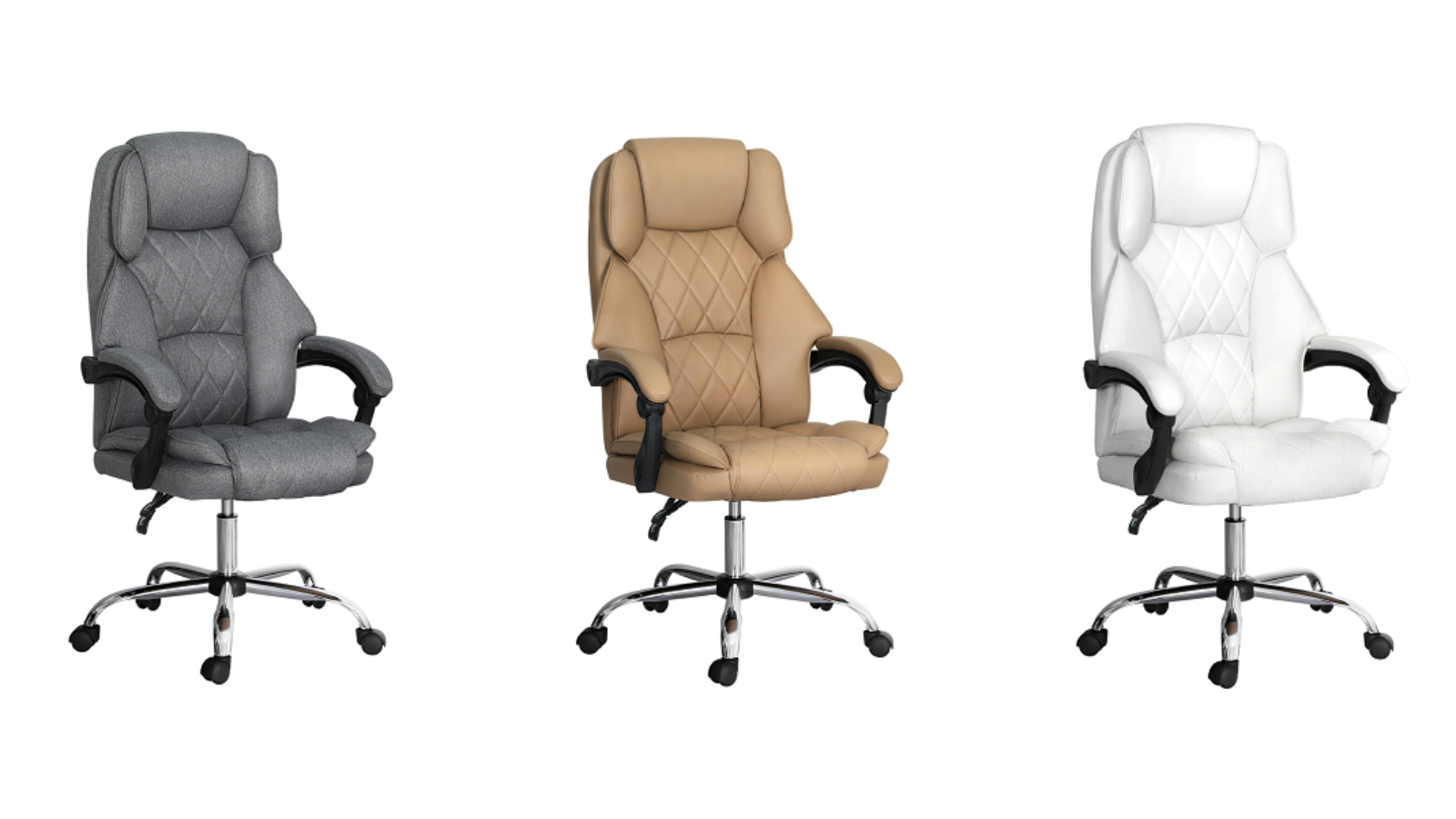 Artiss Leather Recliner Executive Office Chair