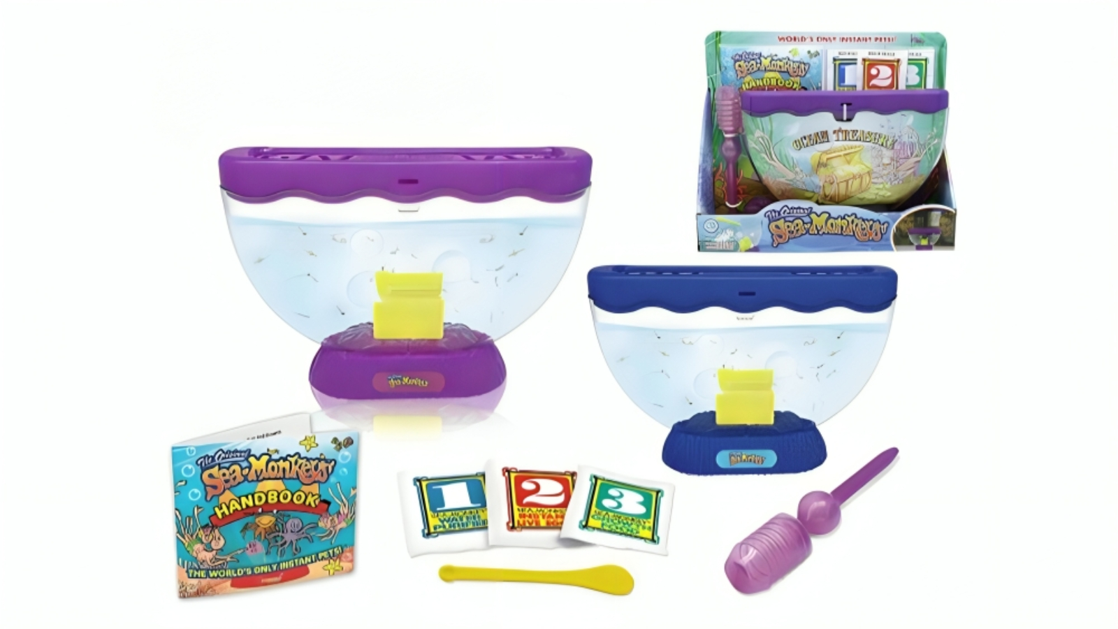Sea Monkeys The Original Assorted Colour Ocean Treasure