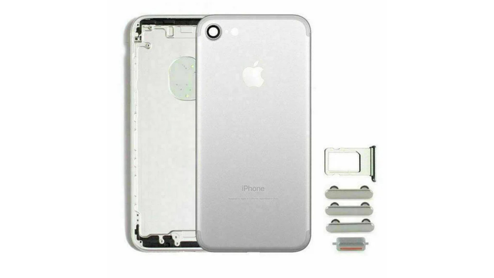 BatteryMate Full Alloy Metal Back Chassis Housing Replacement Frame Case for iPhone 6s Plus