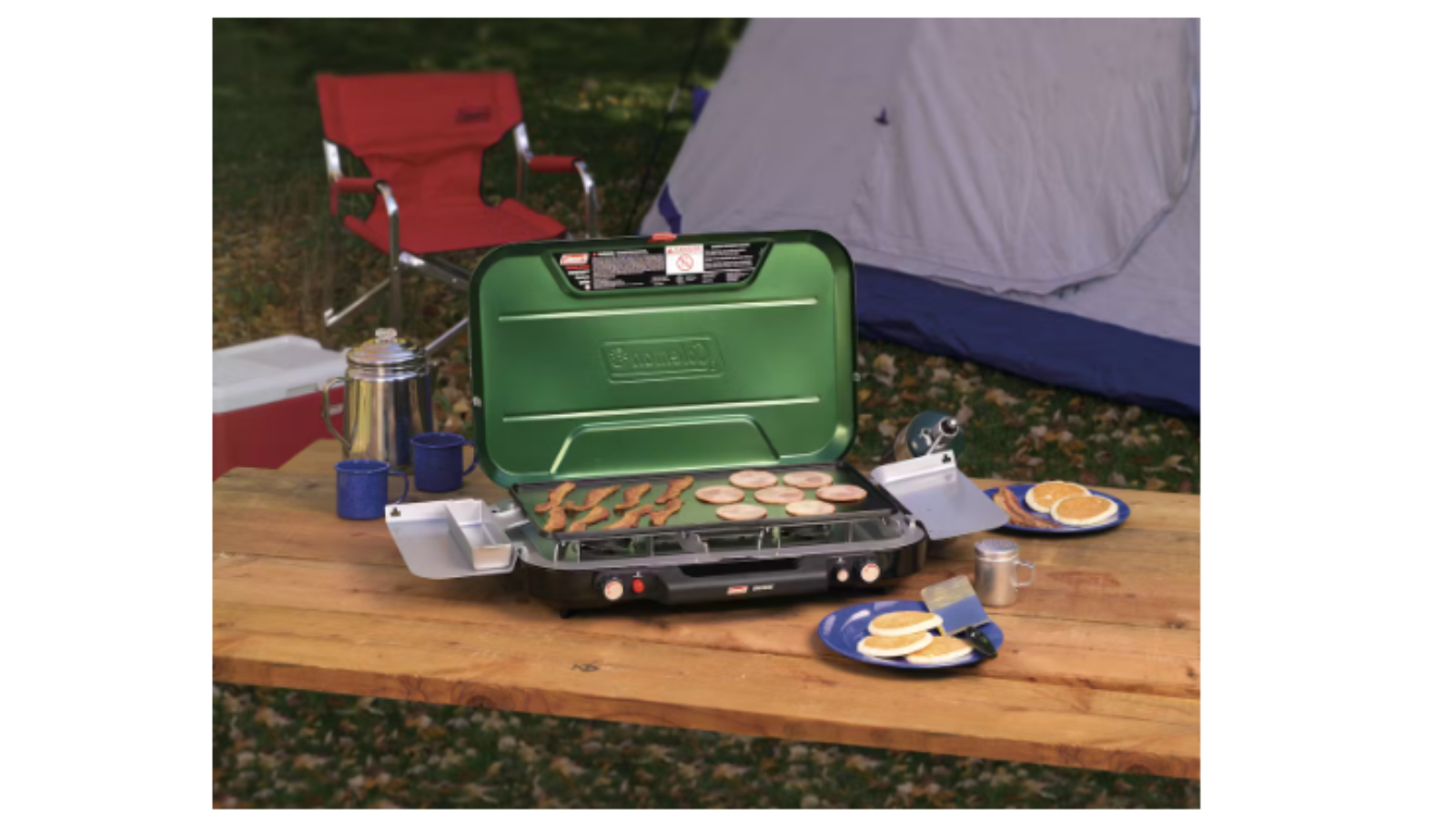 Even Temp Coleman Burner Gas Stove Coleman 3-Burner PPN Eventemp