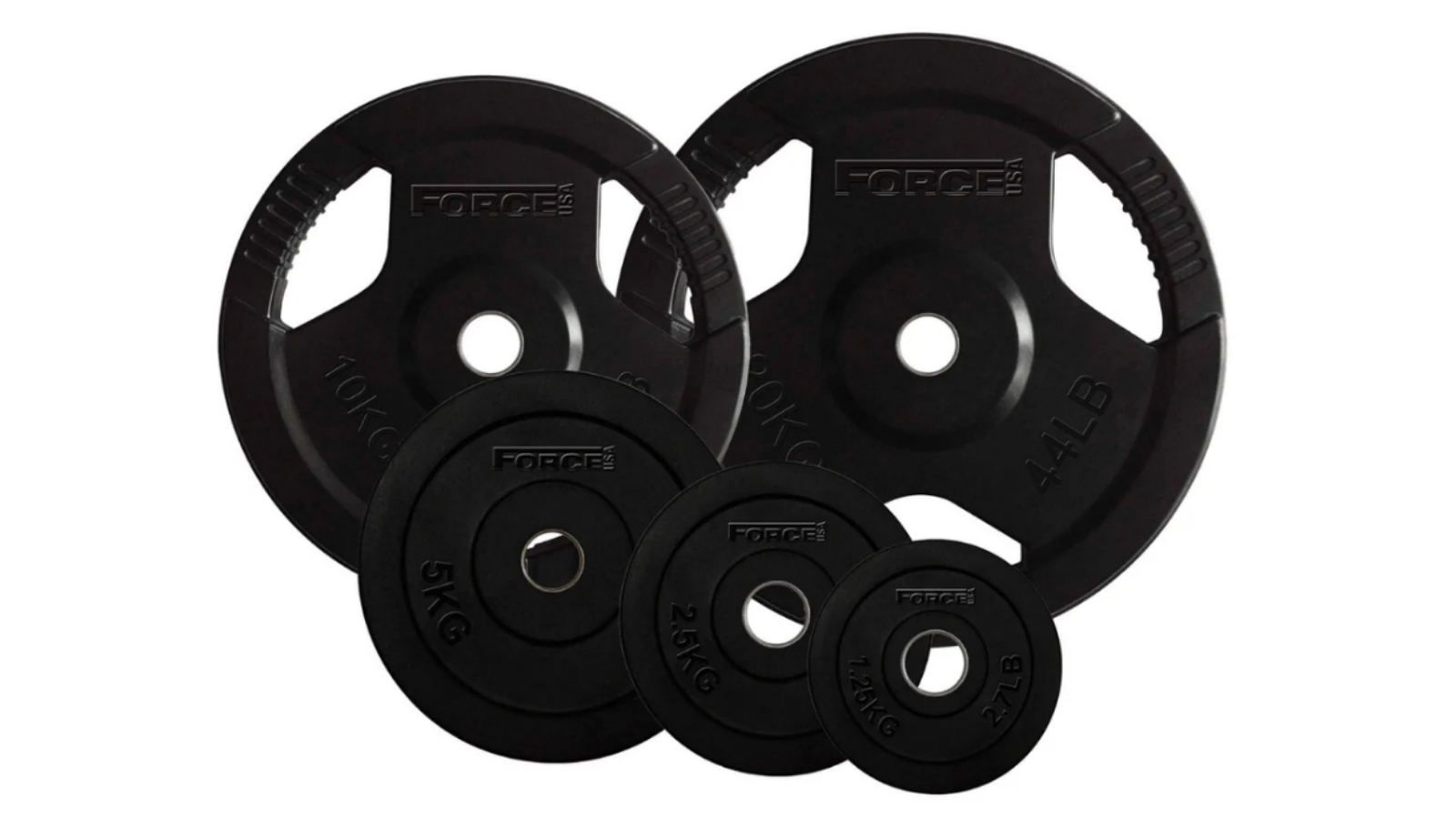 Force USA Rubber Coated Olympic Weight Plate