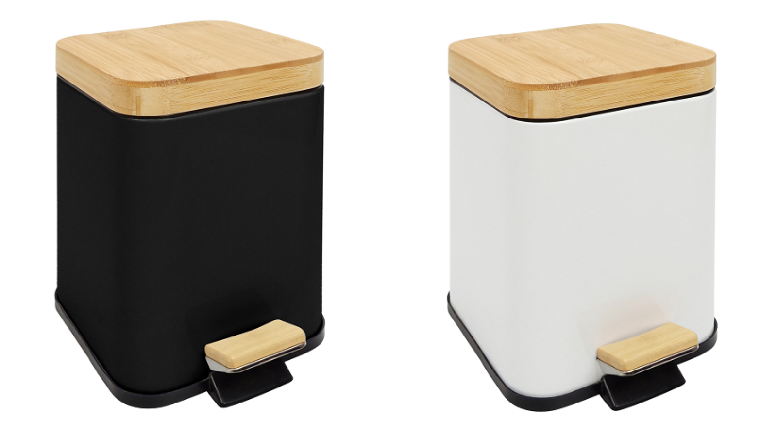 Eco Basics Square 3L Rubbish Bin