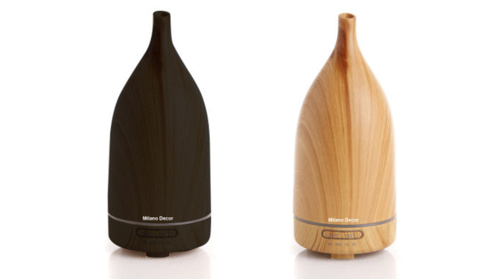 Milano Decor 100ml Ultrasonic Humidifier and Pack of 3 Oil