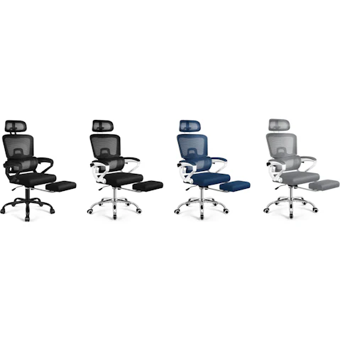 Alfordson Mesh Ergonomic Executive Computer Office Recliner Chair