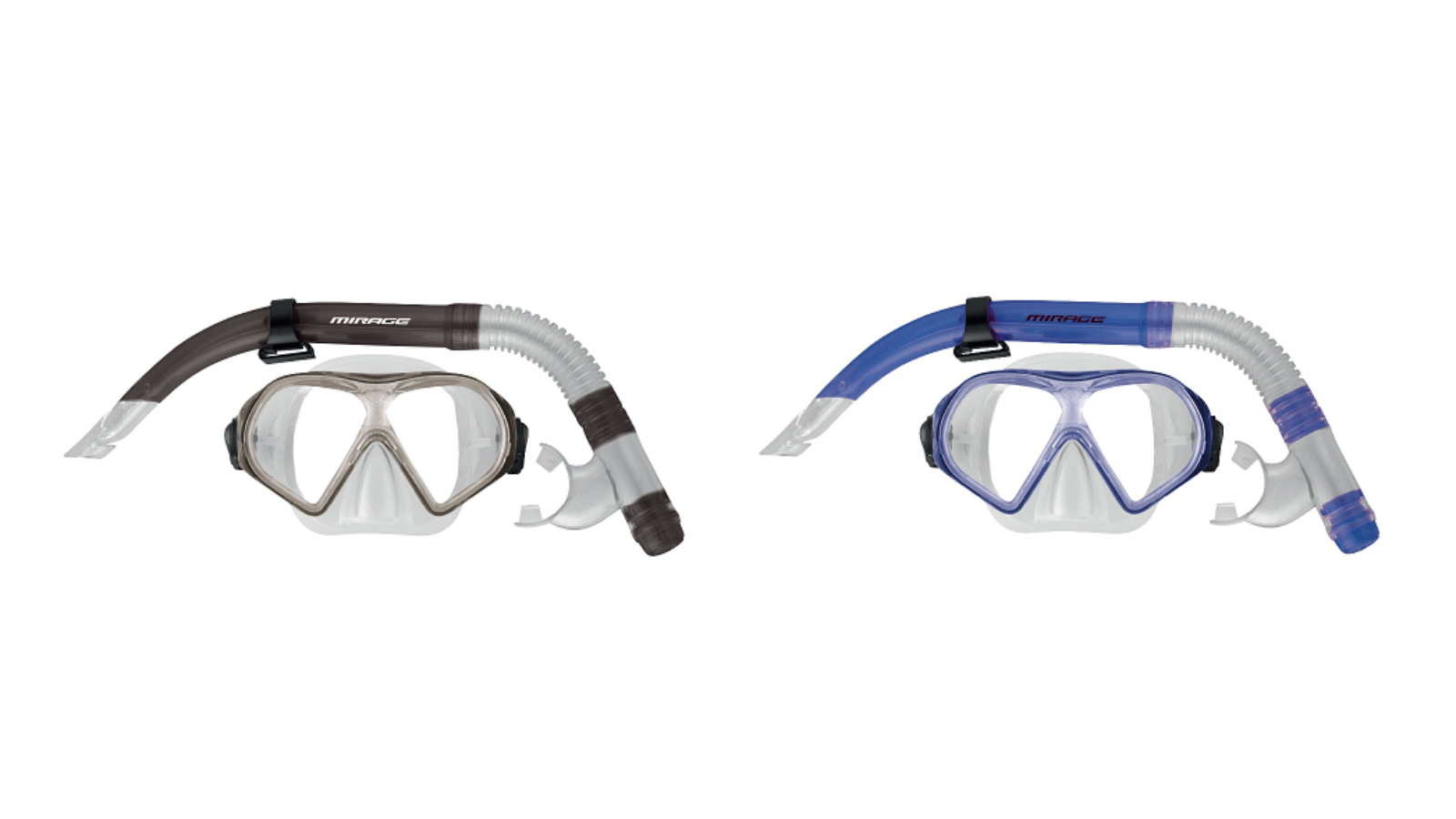 Mirage Freedom Premium Adult Silicone Snorkel and Mask Set