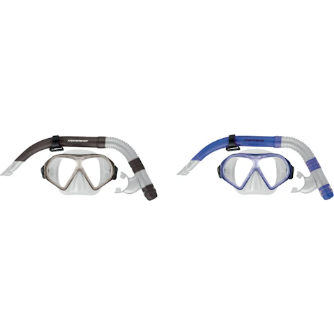 Mirage Freedom Premium Adult Silicone Snorkel and Mask Set