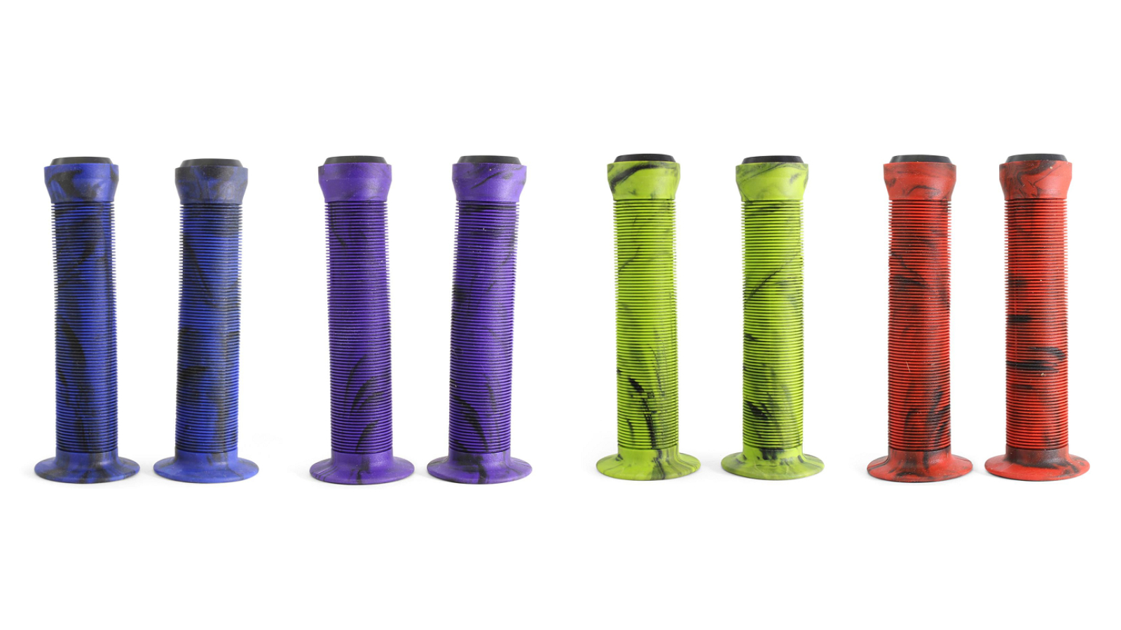 EndZone Handlz Smoke Pattern Manoplas Bike Grip