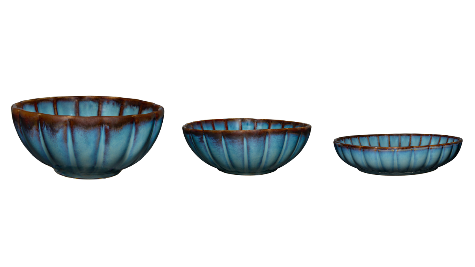 Casa Domani Durable Stoneware Collection Elegant Azure Solare Bowl
