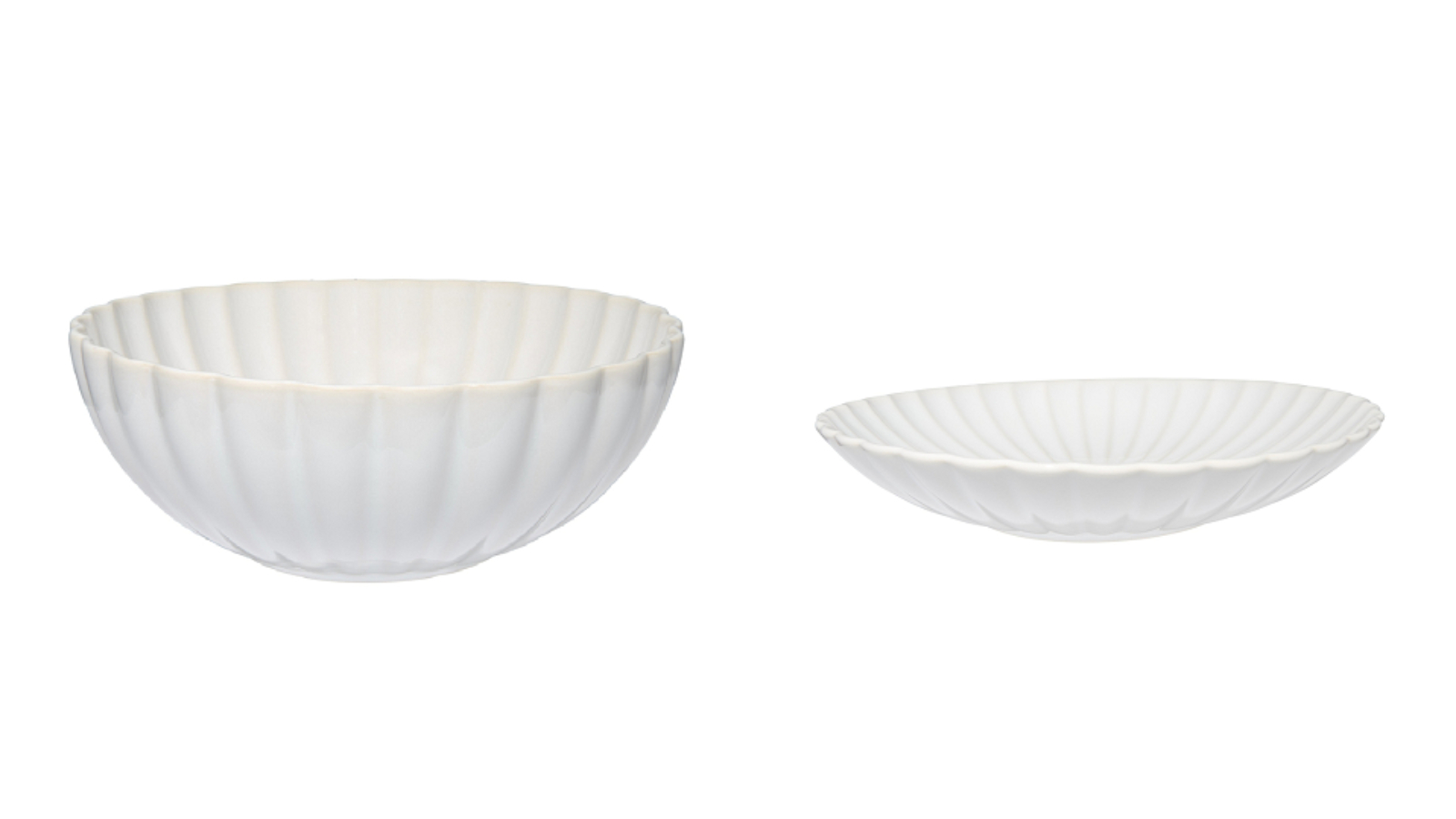 Casa Domani Solare Durable Stoneware Round Cream Serving Bowl