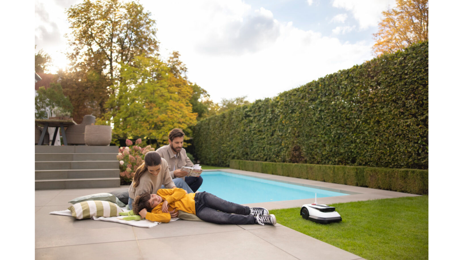 Ecovacs Goat G1 Robotic Lawn Mower Harvey Norman