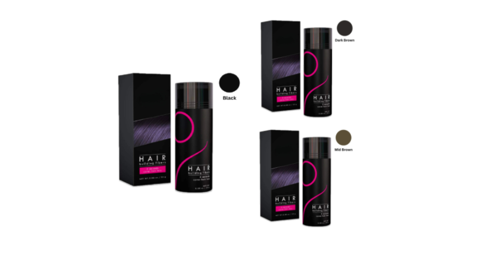 Femvy Unisex Natural Keratin Hair Fiber