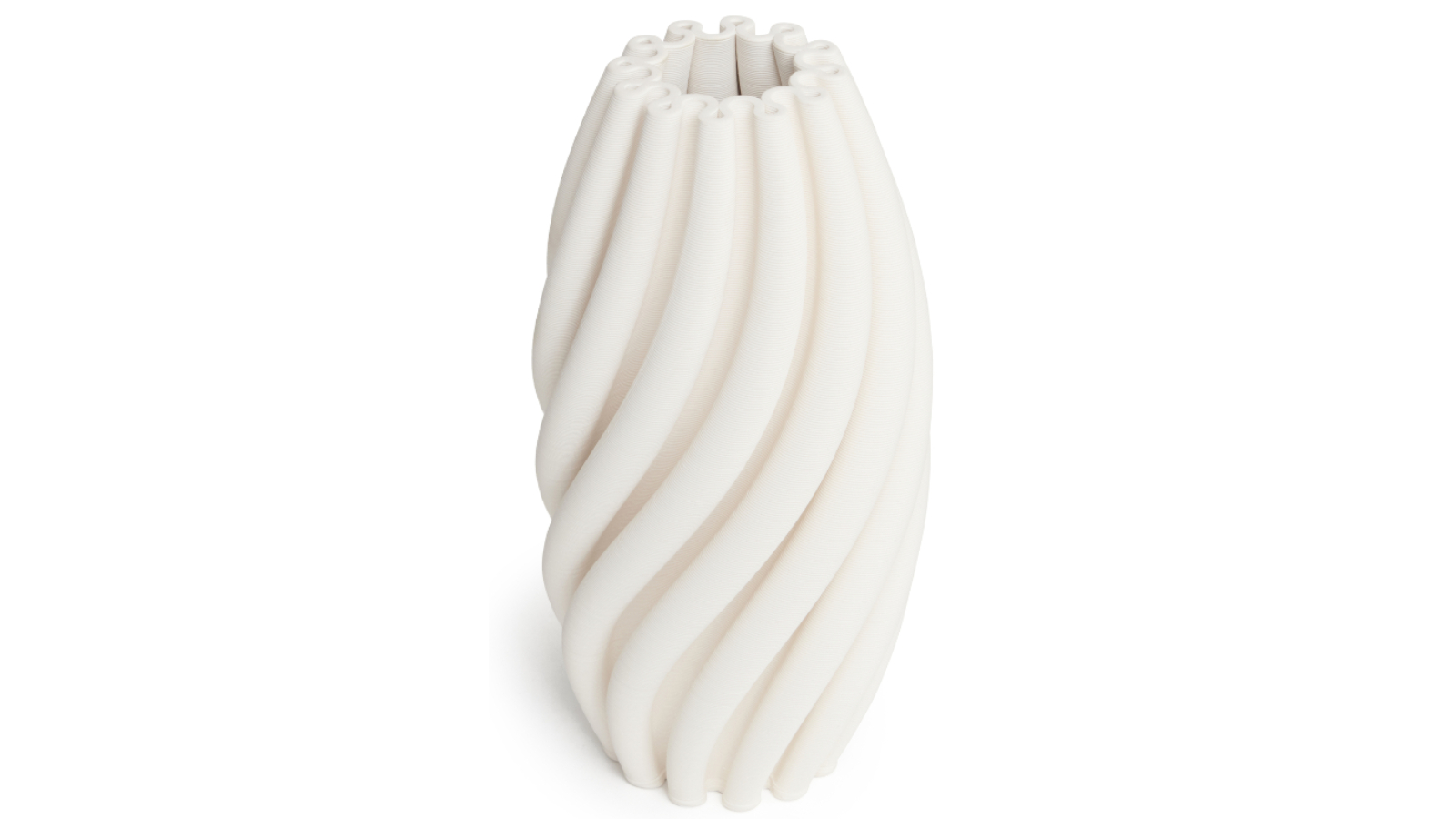 One Six Eight London (Osel) Stella 29cm Vase-White