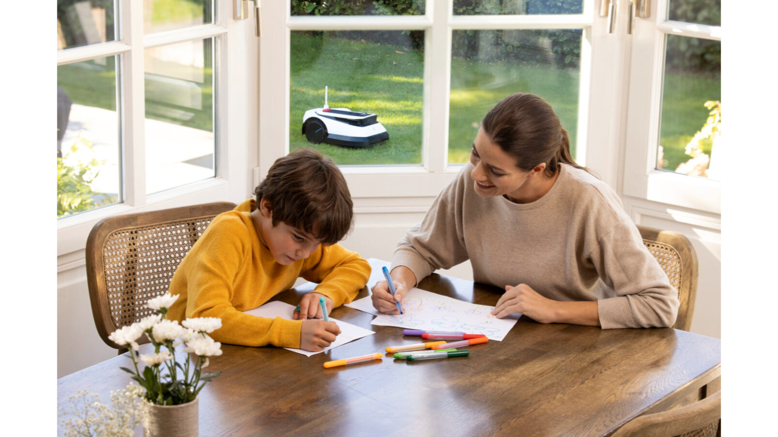 Ecovacs Goat G1 Robotic Lawn Mower Harvey Norman