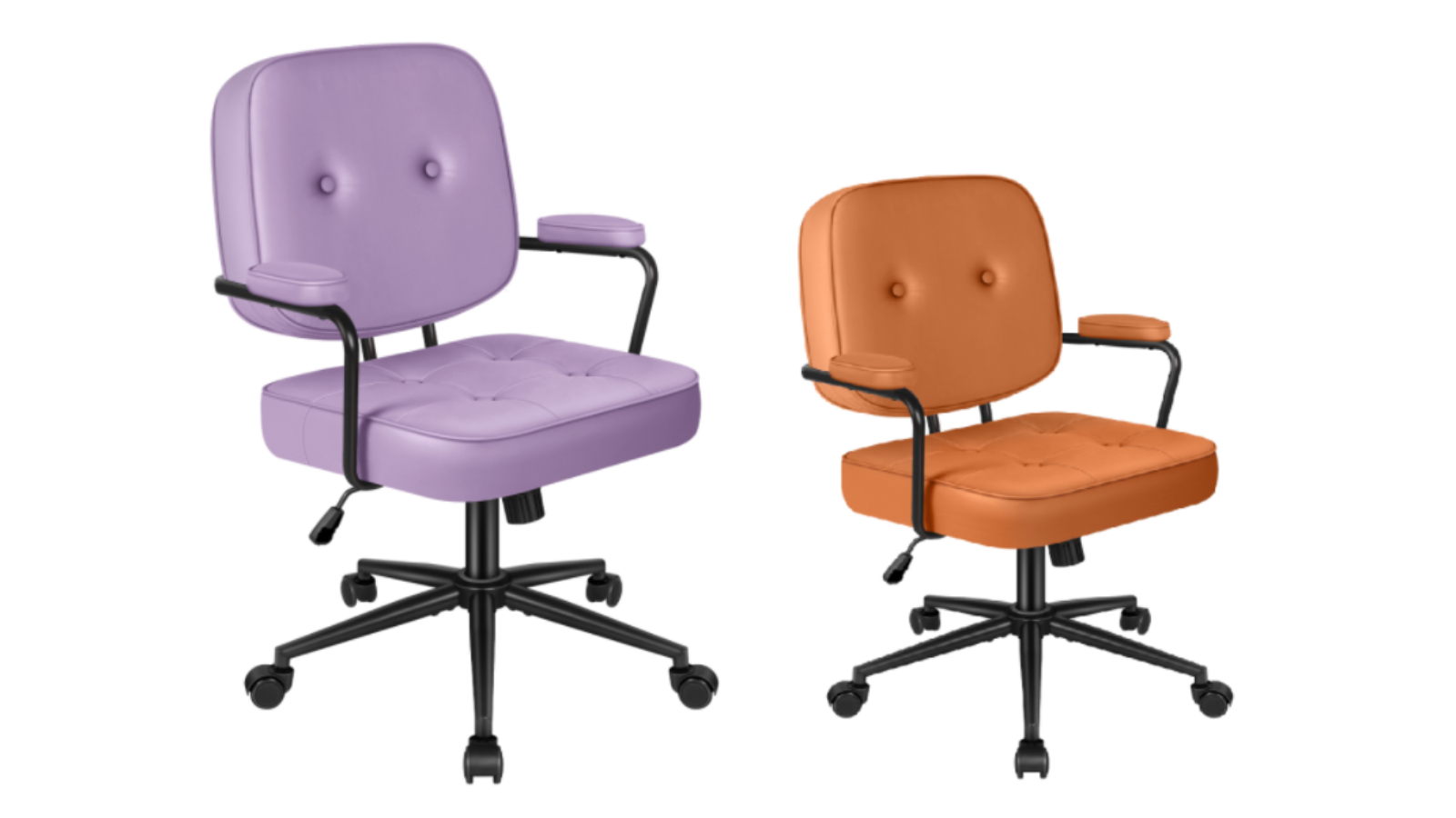 Alfordson Ergonomic Seat PU Leather Office Chair