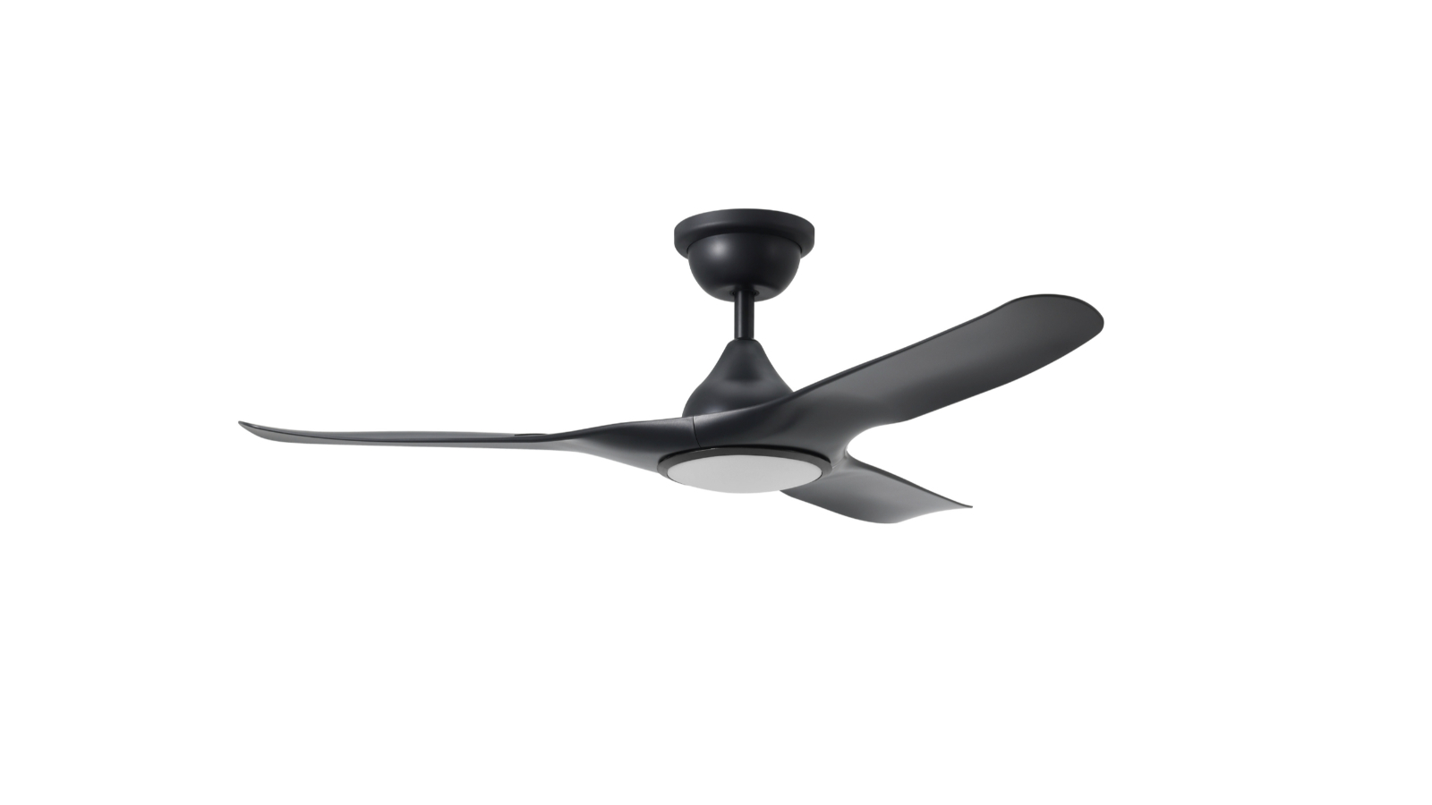 Eglo Tahiti 52inch IP66 DC LED Fan - Black/Black