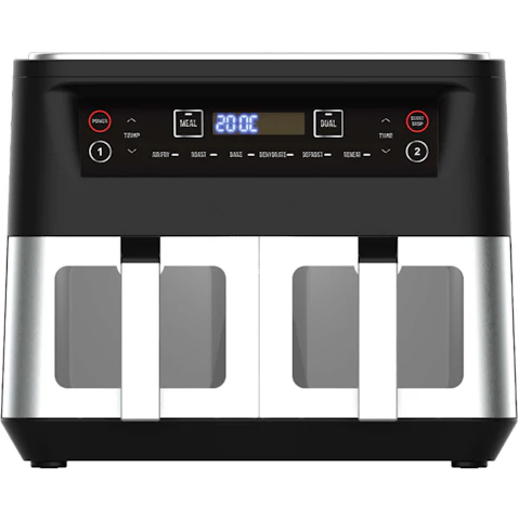 Kitchen Couture Dual View 2 x 5 Litre Air Fryer