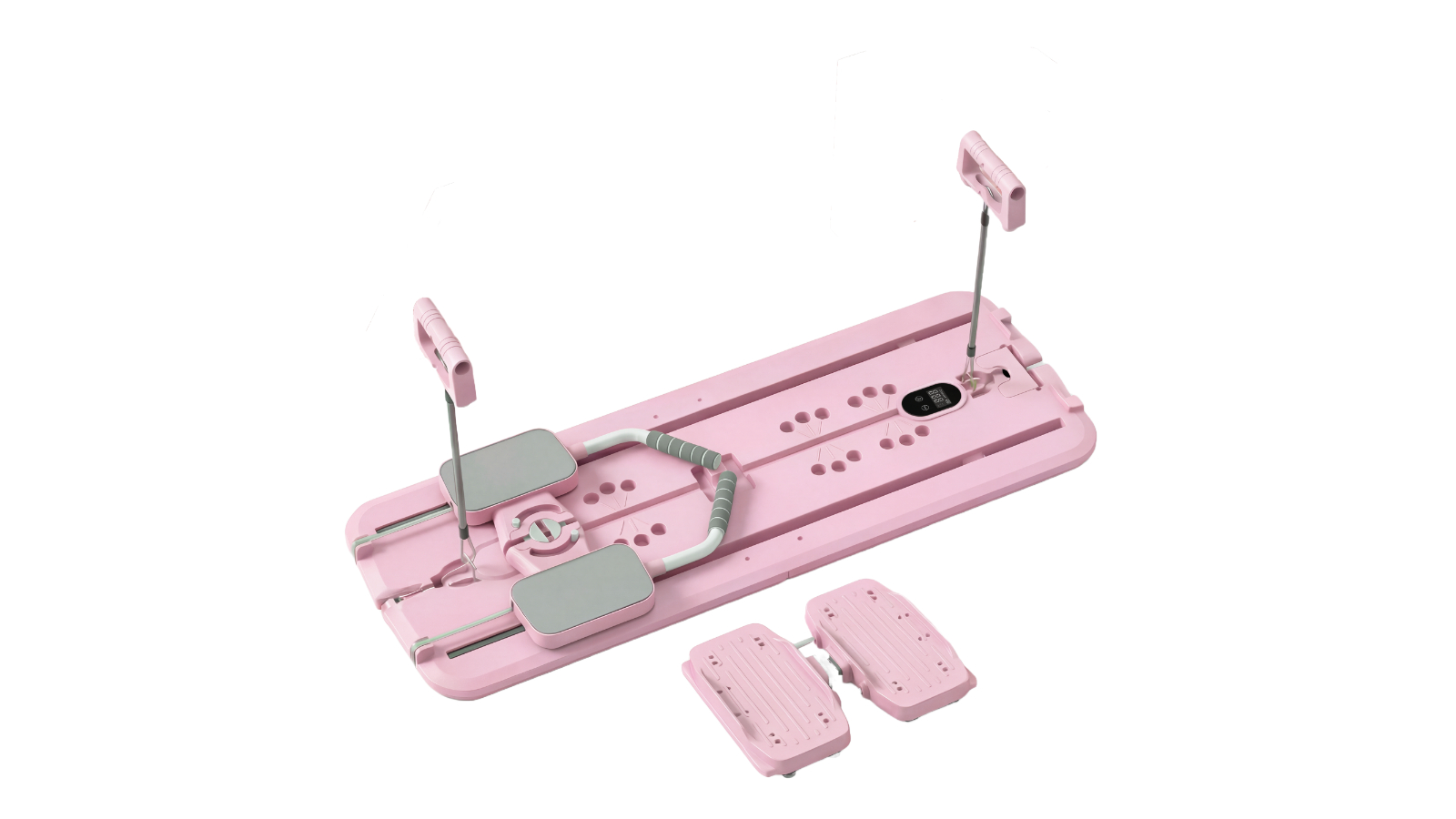 MaxU 3-Level Foldable Pilates Reformer Board - Pink
