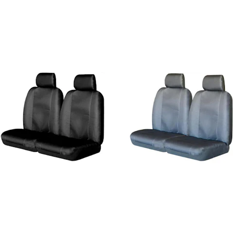 My Car Universal Size Stallion Canvas Rear Seat Cover