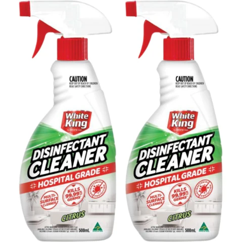 White King Set of 2 Disinfectant Spray - 500ml