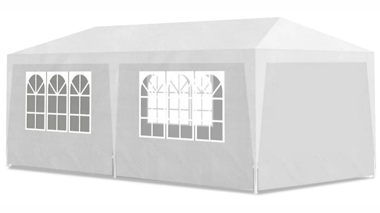 vidaXL 3x6m Party Tent - White
