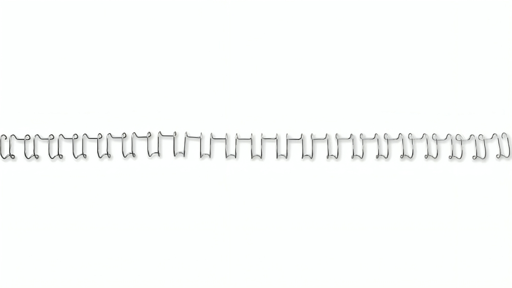 GBC Pack of 100 21 Loop 1cm A4 Wire Binding Comb - Silver