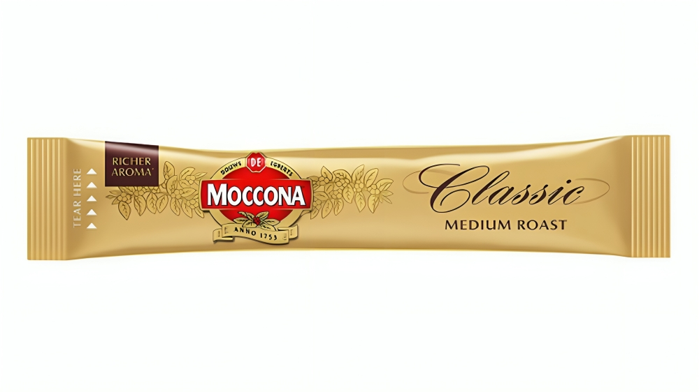 Moccona Pack of 1000 Classic Medium Roast Instant Coffee Single Serve Stick