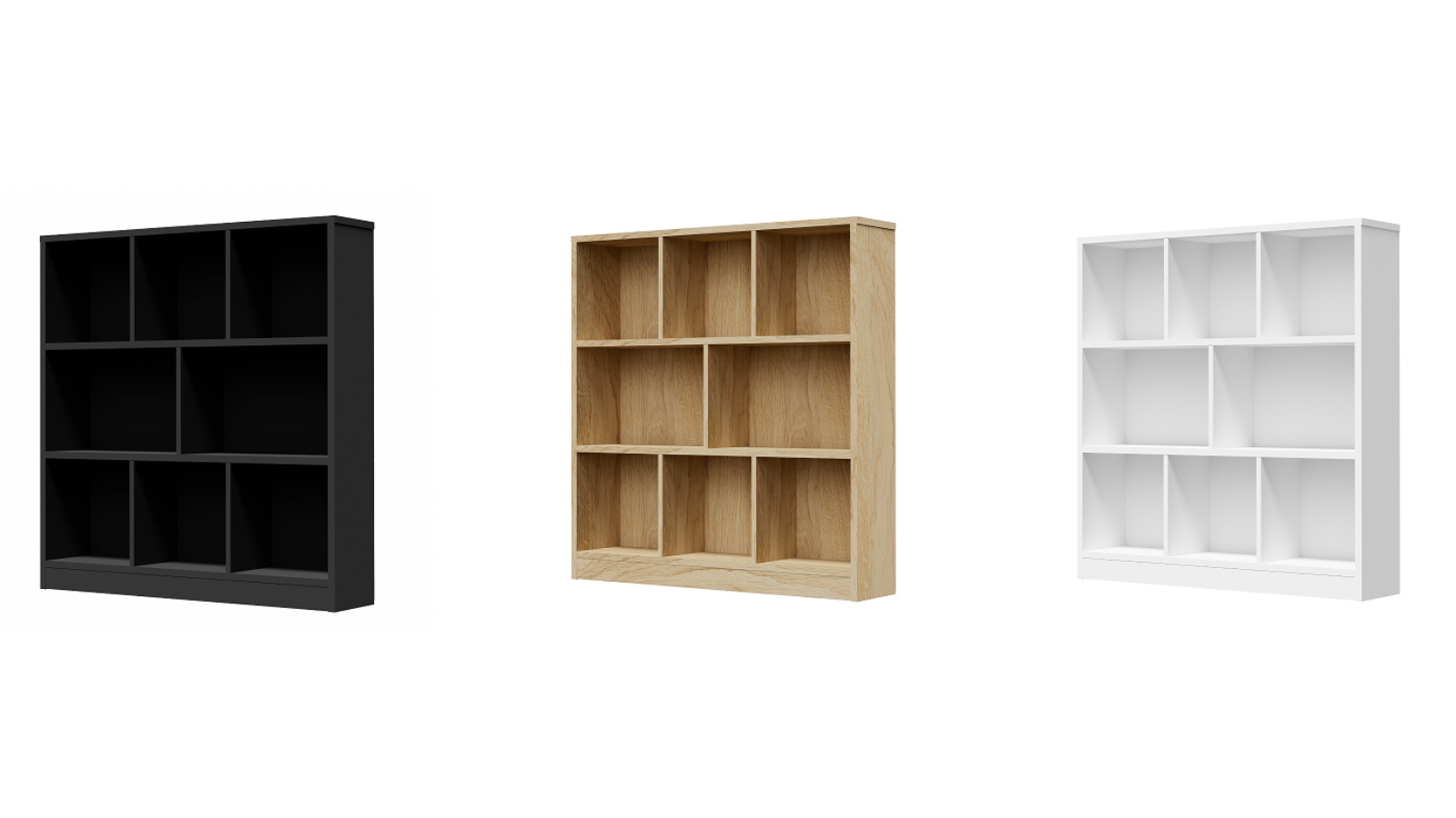 Oikiture Storage Organizer Stand Bookcase Display Shelves Unit