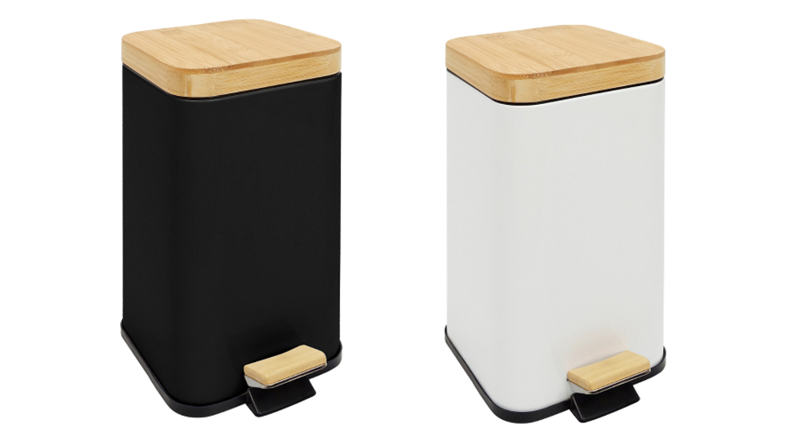 Eco Basics Square 6L Rubbish Bin