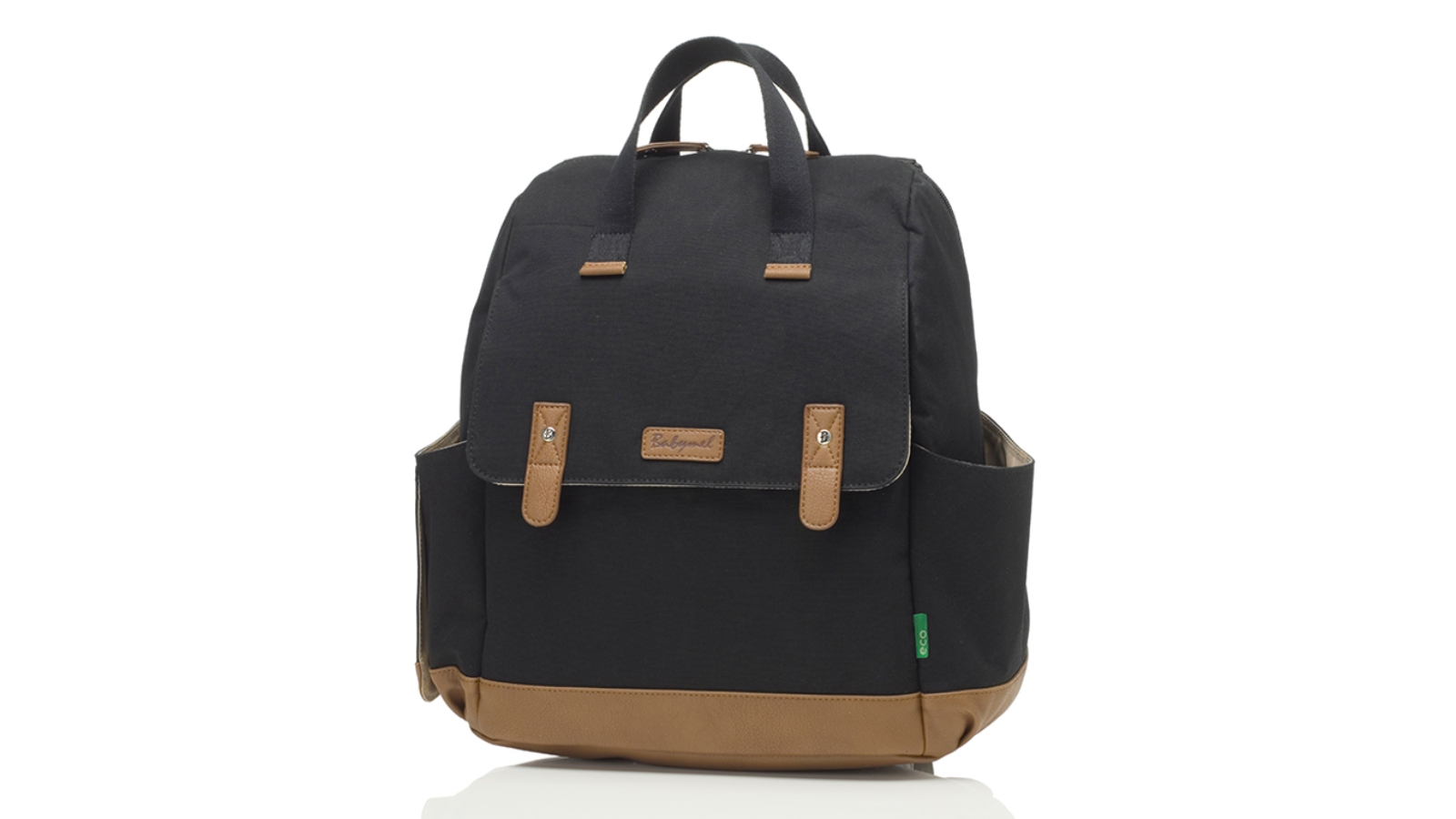 babymeltm robyn faux leather convertible backpack diaper bag Babymel Eco Babymel - Robyn Convertible Diaper