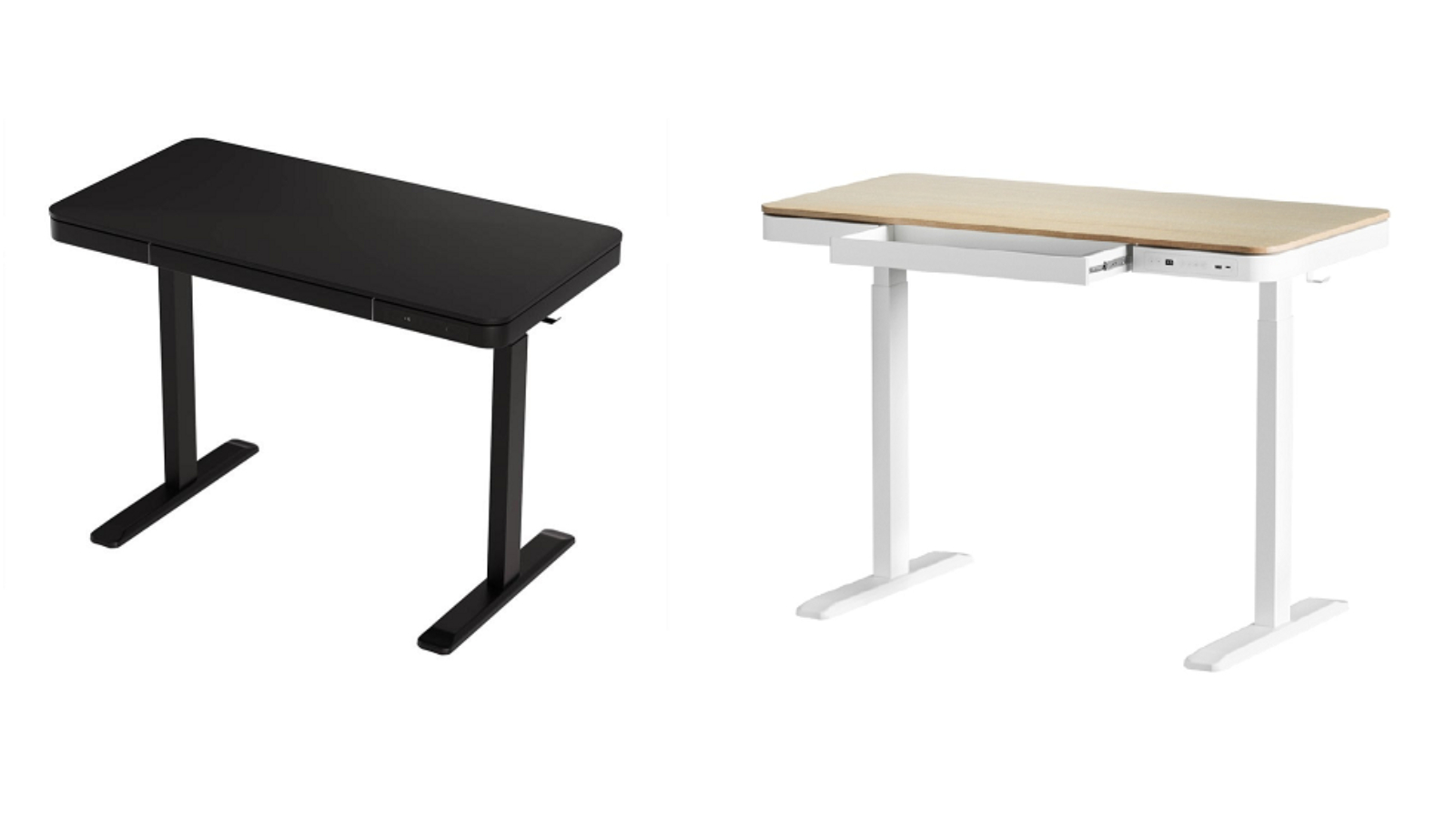 Artiss 120 x 60cm Electric Drawer Standing Desk