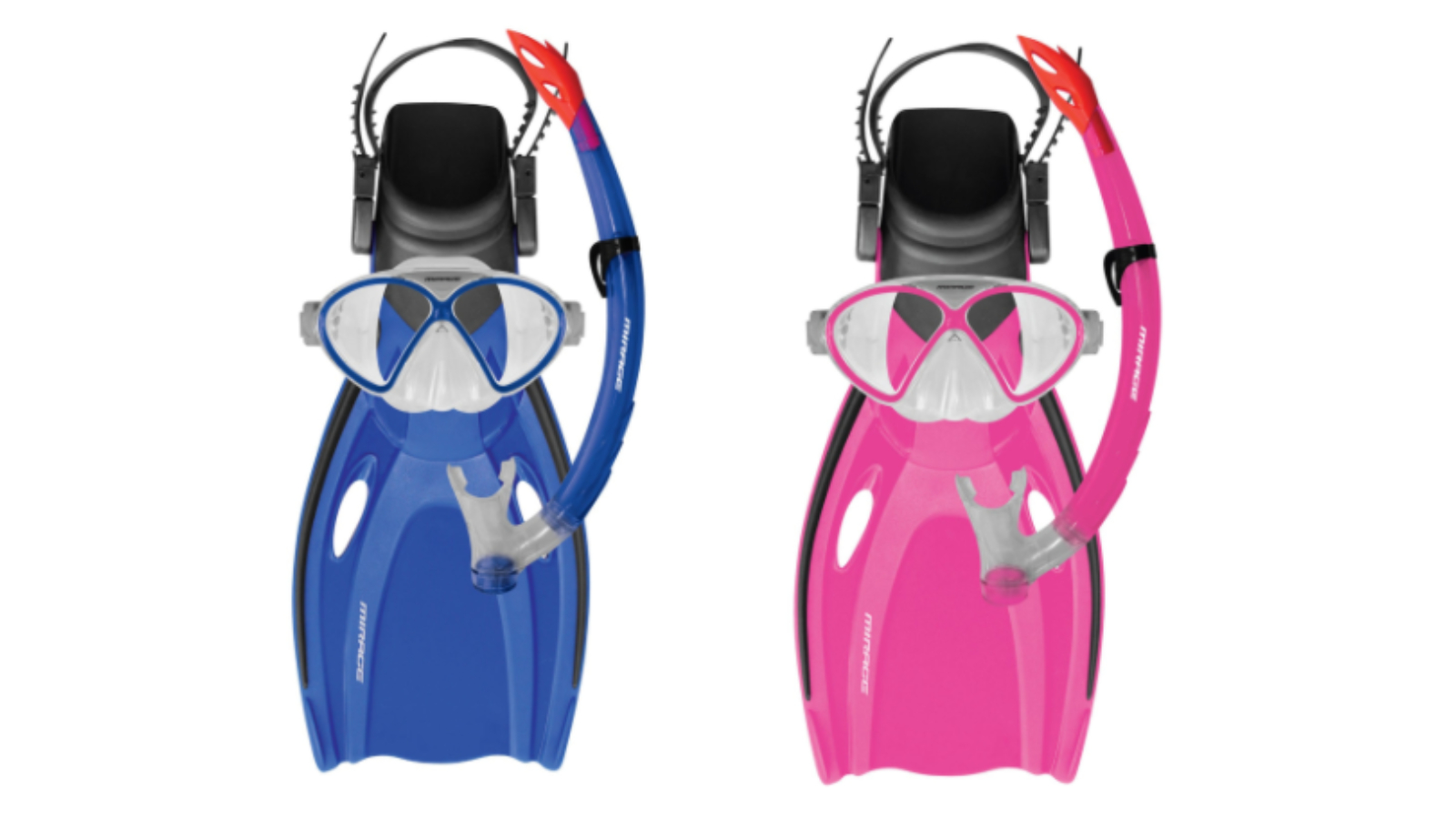 Mirage Comet Kids Large Snorkel Mask and Fin Set