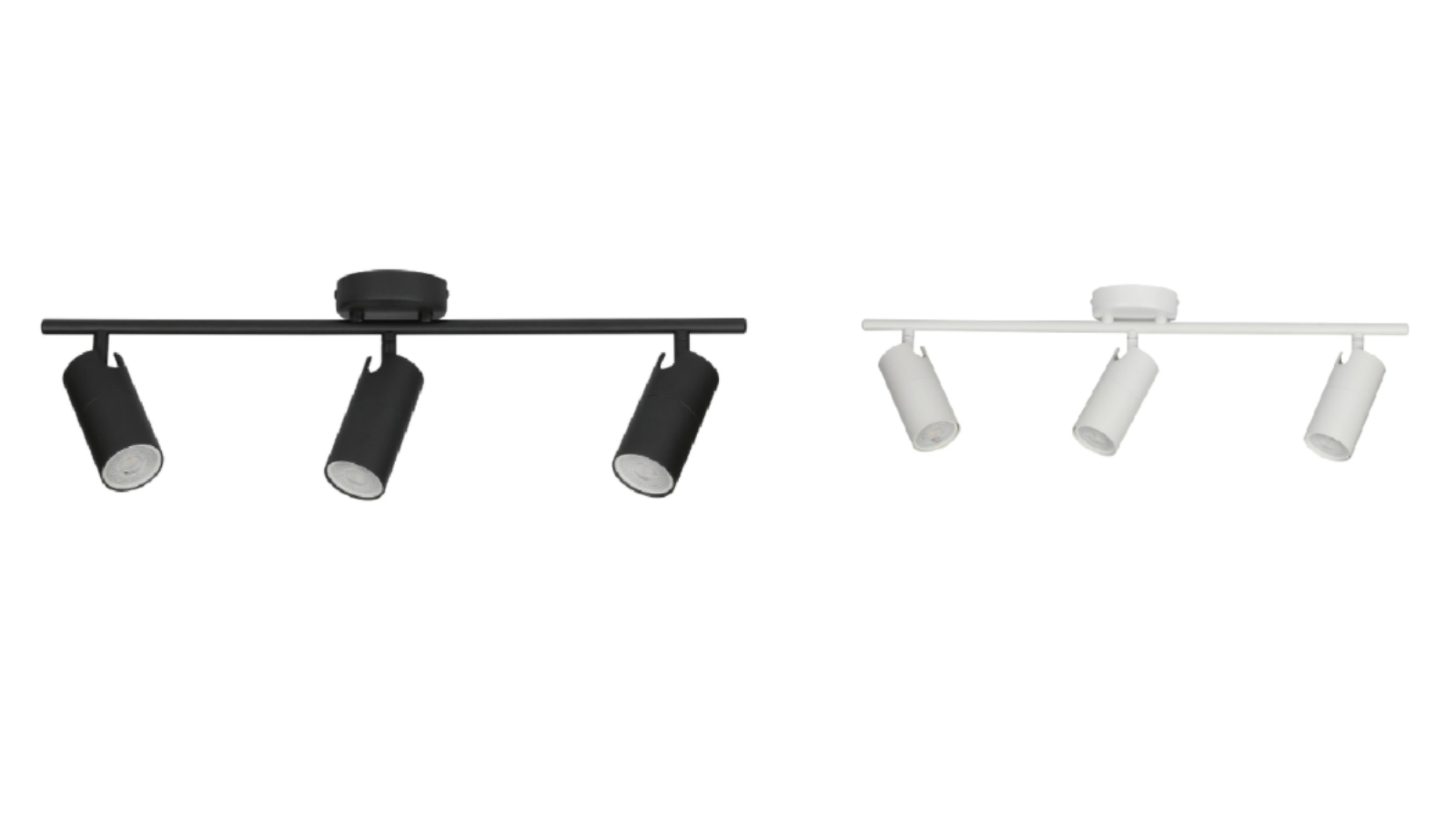 CLA Lighting GU10 3-Head Adjustable IP20 Interior Spotlight