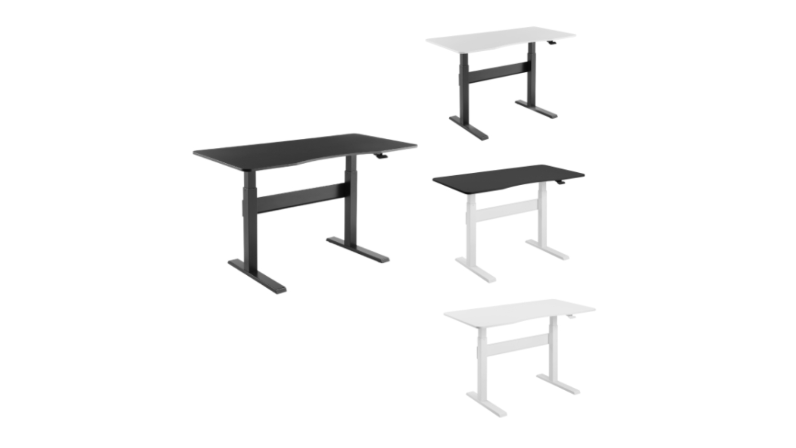 Desky Air Lift Zero Sit Stand Desk