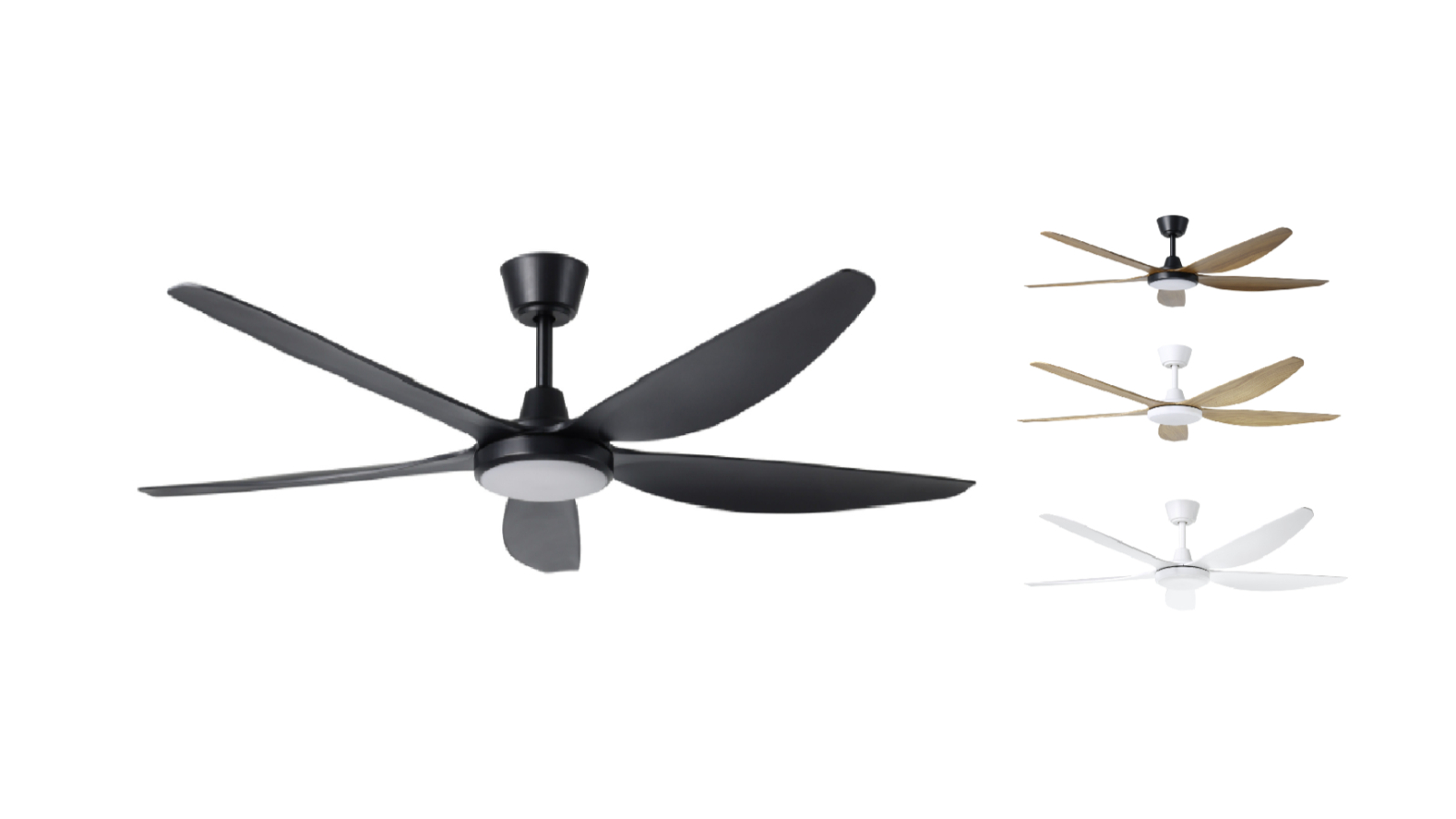 Eglo Miami 20W 60inch Tri-Colour LED DC Fan