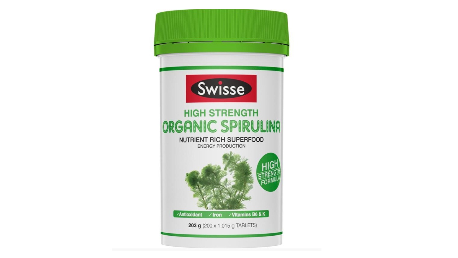 Swisse Ultiboost High Strength Organic Spirulina