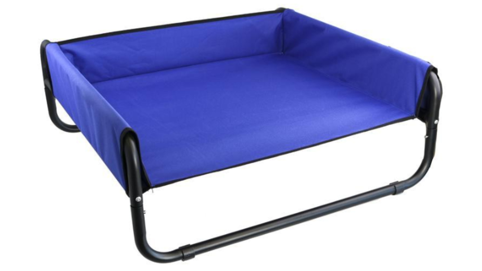 YES4PETS Large Dog Walled Suspension Trampoline Hammock Bed - Blue/Grey/Black 