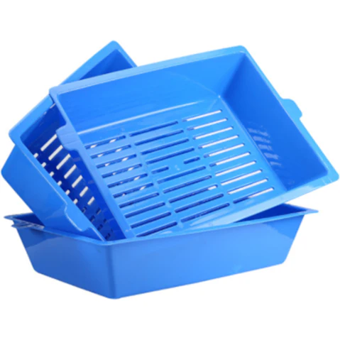 YES4PETS Lift and Sift Self Cleaning Cat Litter Slotted Tray