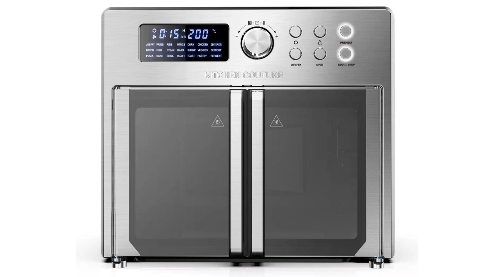 Kitchen Couture 25 Litre French Door Air Fryer Oven Harvey Norman