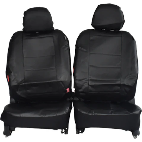 My Car Faux Leather Seat Cover for Mitsubishi Triton Dual Cab 2006-2020 - Black