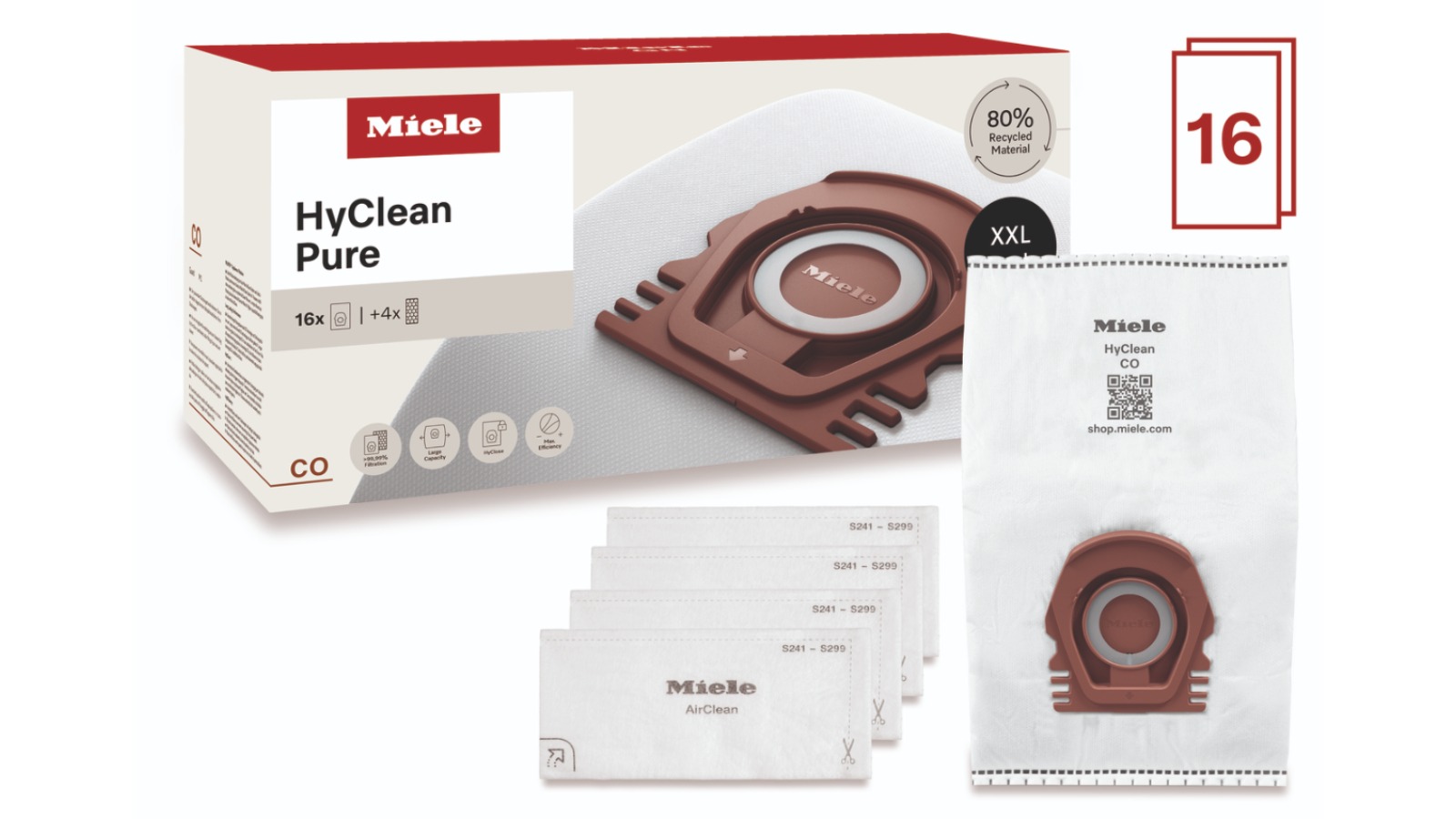 Miele CO HyClean Pure Vacuum Bag - XX-Large